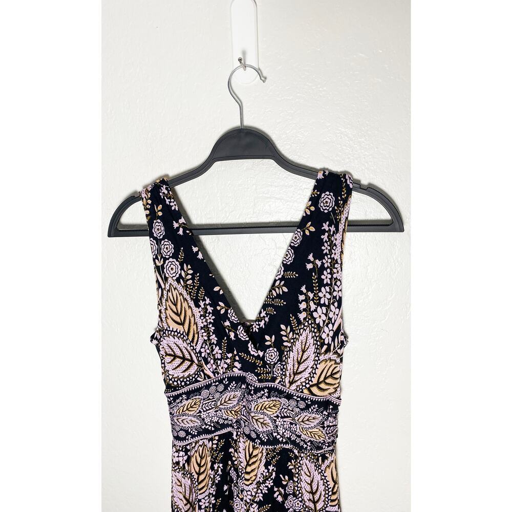 Maeve X Anthropologie Giulietta Tiered Maxi Full Length Dress Floral Sleeveless - Picture 7 of 14